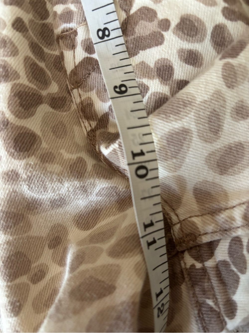 Mother major zip ankle leopard jeans - Picture 5 of 12